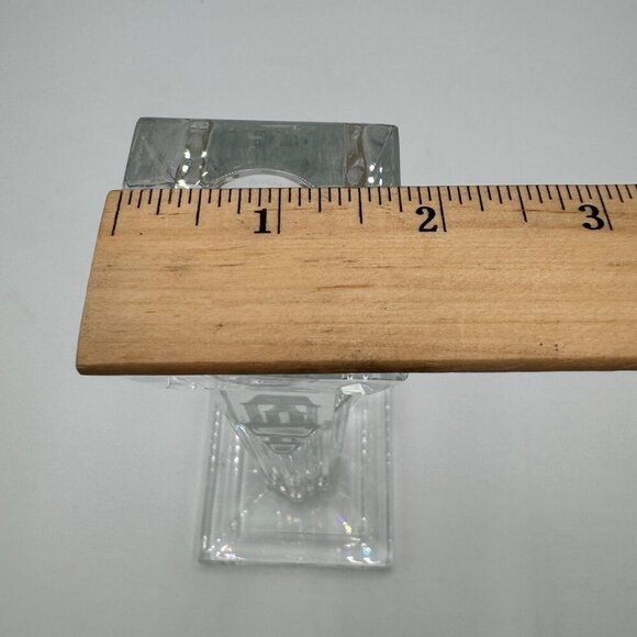 Waterford METROPOLITAN Crystal Tall Single Light Candlestick exquisite art deco - Picture 12 of 12